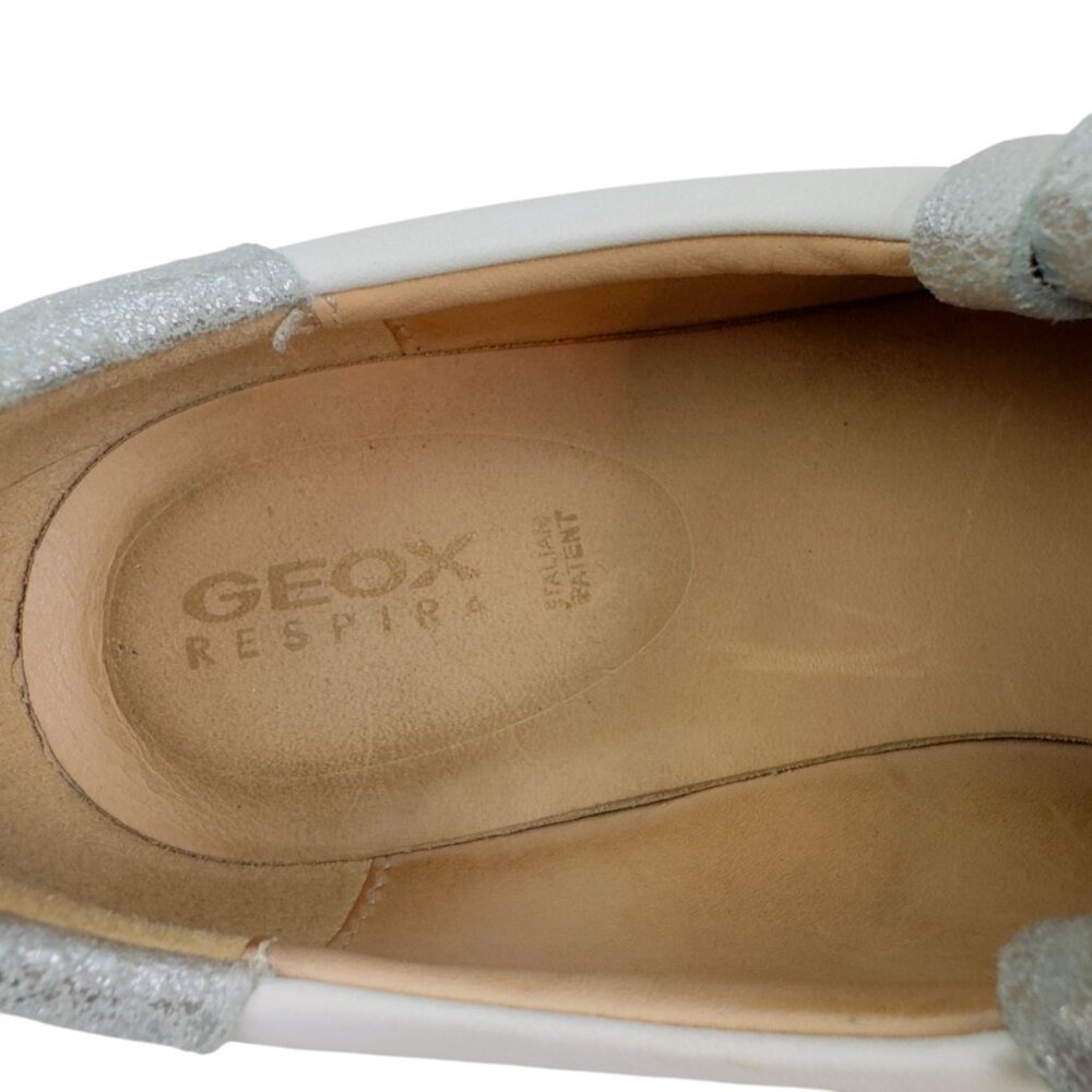 Geox Respira Slip-On Oxfords Tassel Fringe Platform Shoes Women's Size 38/7 - Picture 7 of 11